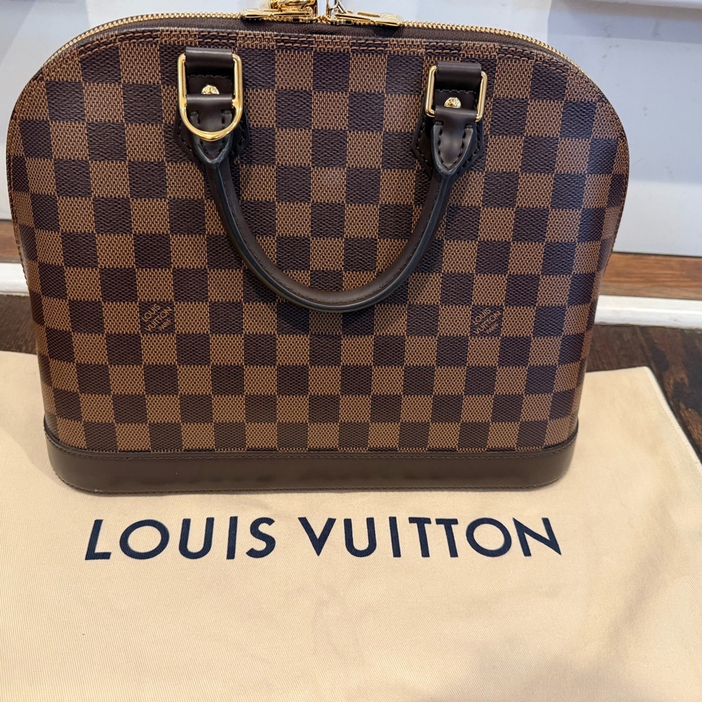 Louis Vuitton Alma PM in Damier Ebene - Picture 2 of 9